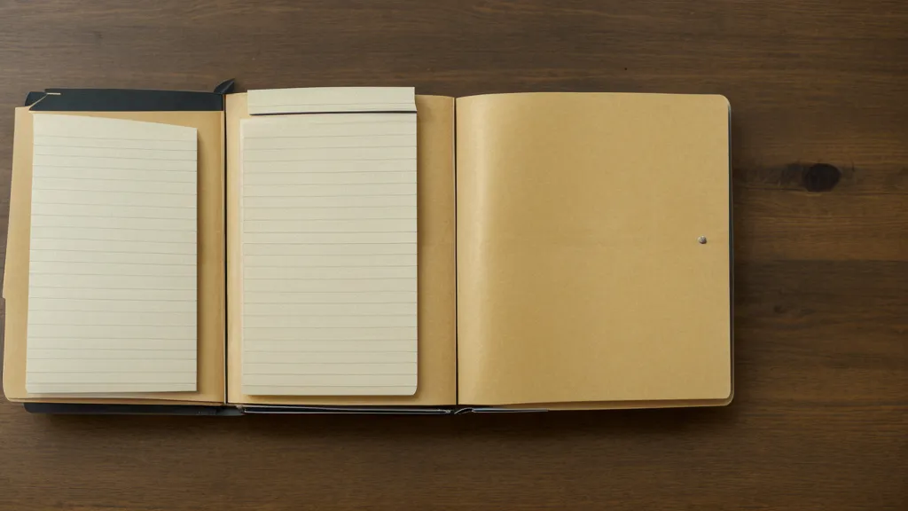 An old physical Abstract of Title folder for a property.