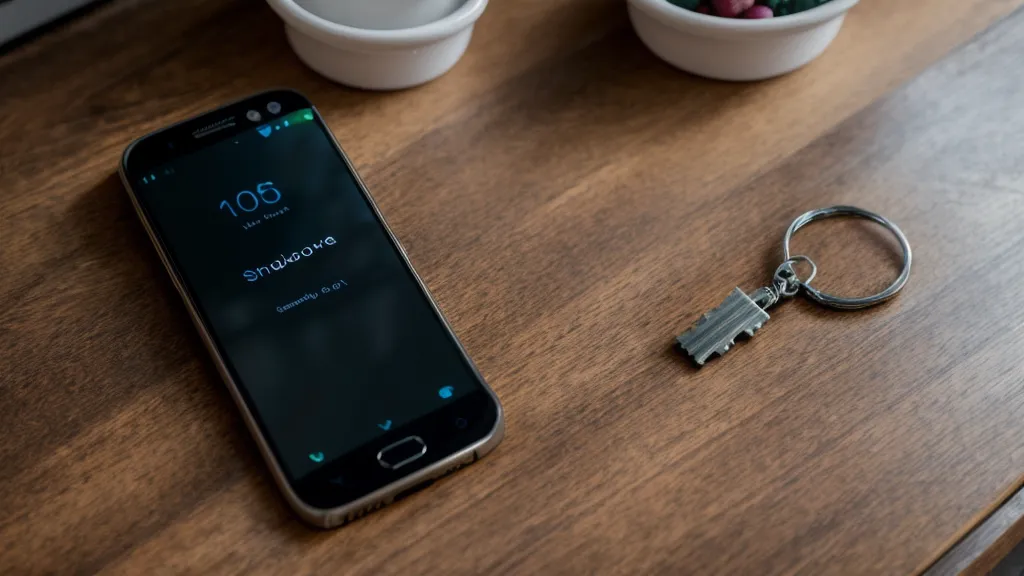 A smartphone showing a social media profile discovered through a phone search.