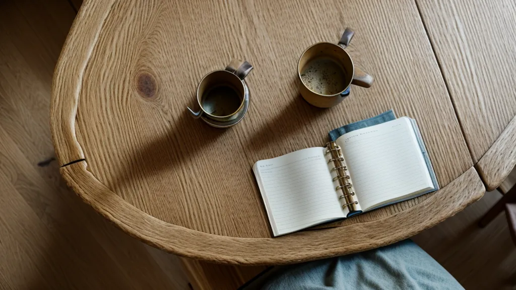 A smartphone and house keys on a kitchen counter symbolizing home security and vetting.
