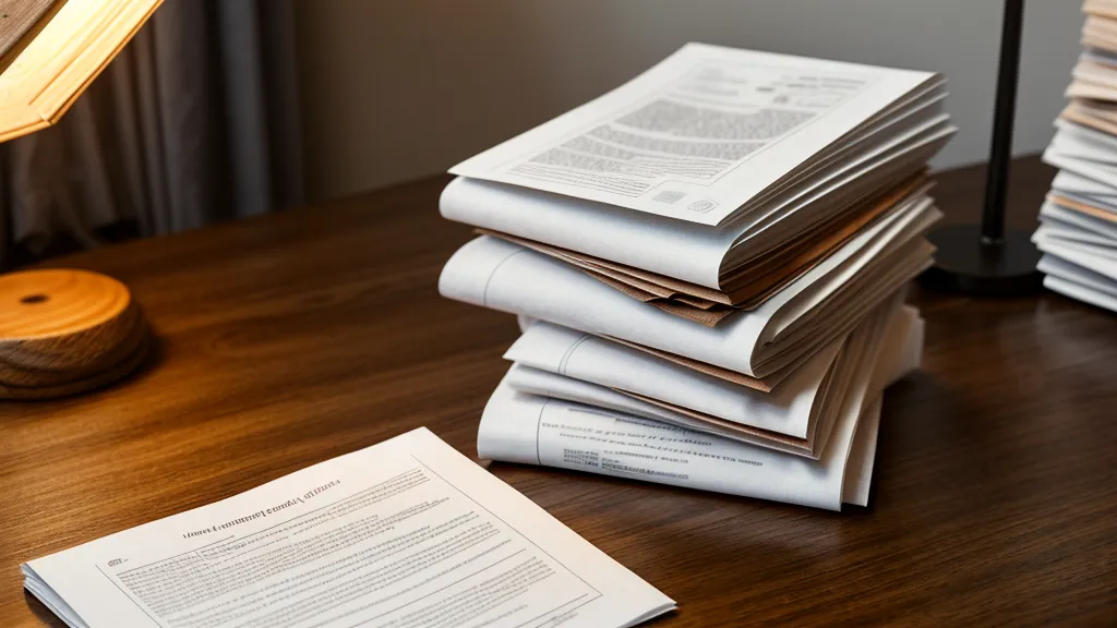 Public record documents and reading glasses on a table.
