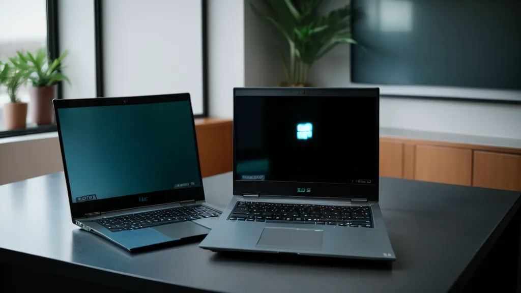 A laptop screen reflecting on a granite countertop during a late-night background search.